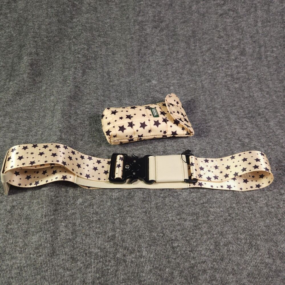 CINCHA Travel Belt Luggage Strap Stars Quick Release Adjustable W/ Case